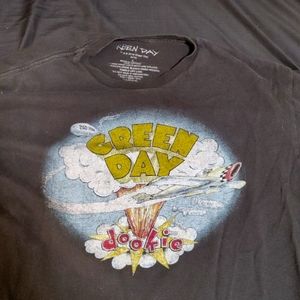 Dookie Green Day Black Tee L
